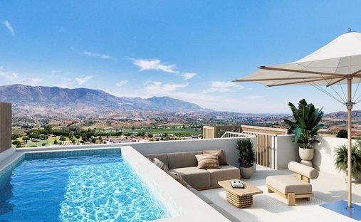 Penthouse in Mijas, Andalusia, Spain 1