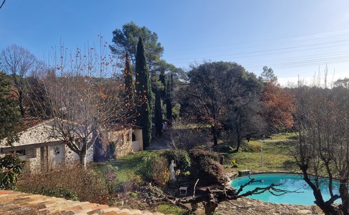 Chateau In Provence With Guest House And 13 Ha Land