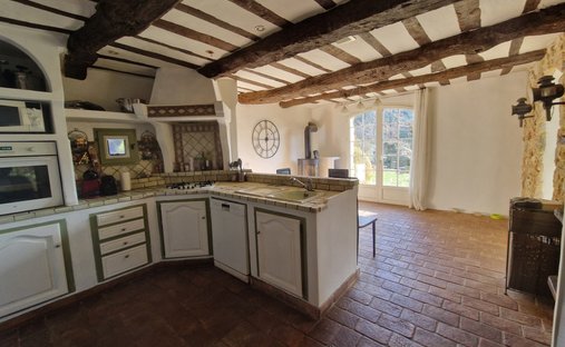 Chateau In Provence With Guest House And 13 Ha Land