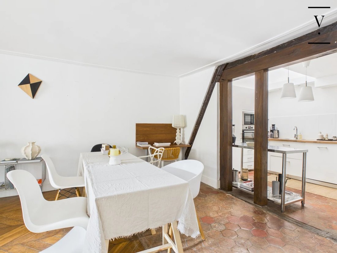 Apartment in Saint Gervais, Paris 4e Arrondissement, Paris 3 - 15325908