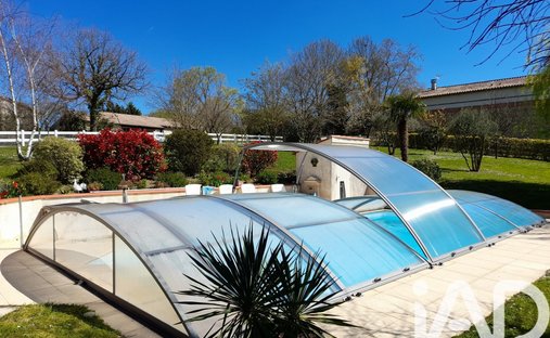 14th C. Chateau With A House