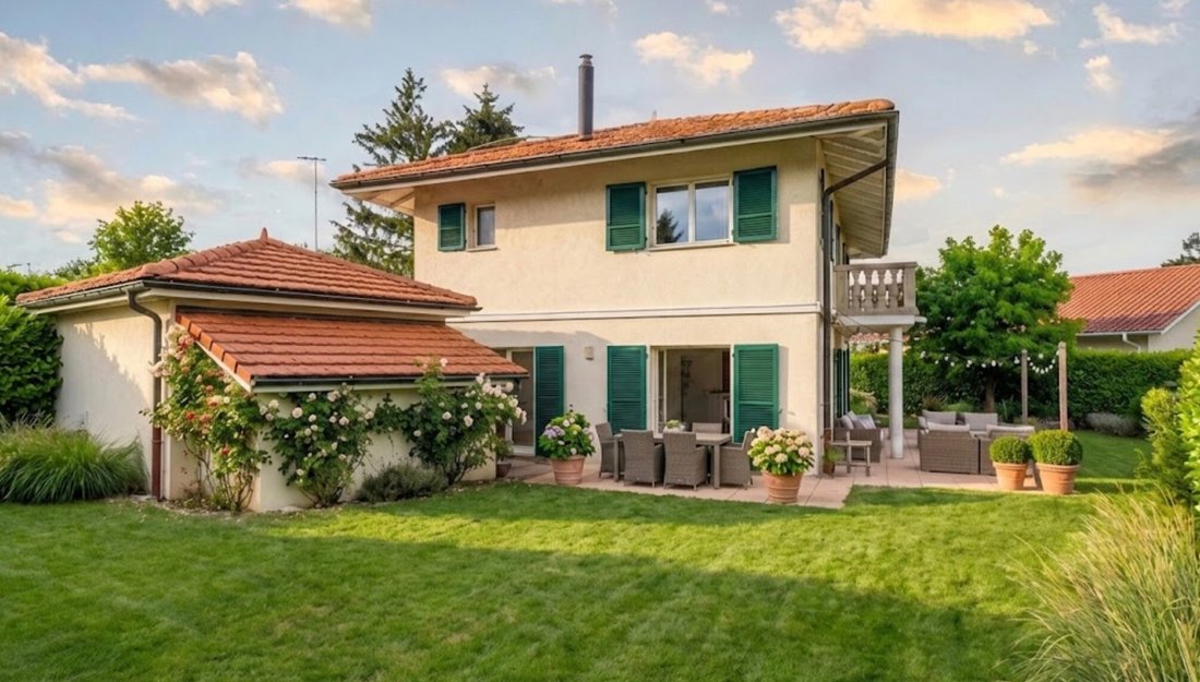 Modern Villa With Lake View