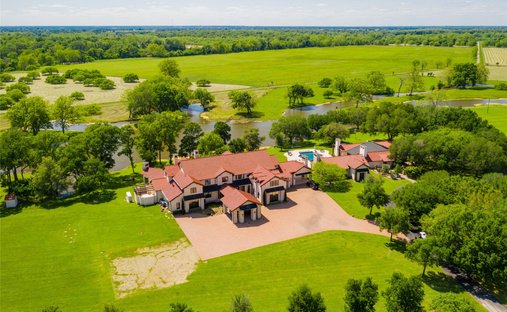 Corps de ferme à Bellville, Texas, États-Unis 1