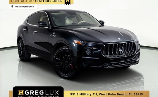 Black Maserati Levante for sale | JamesEdition