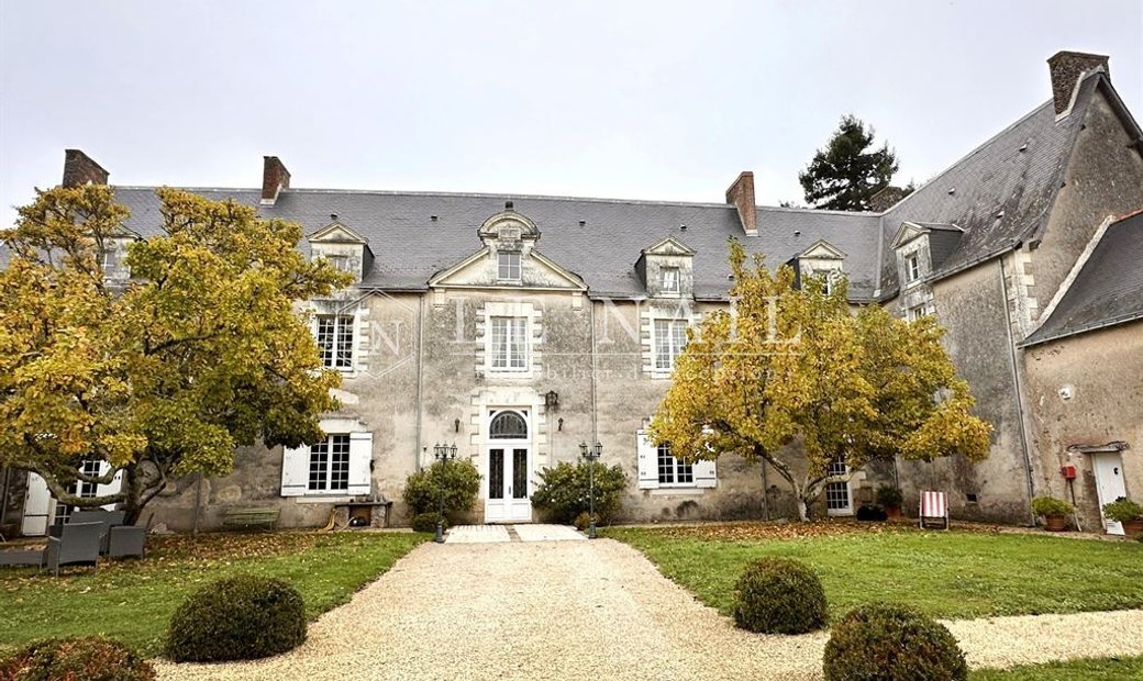 Restored 14th And 18th C. Chateau In The Heart Of A Village Near Nantes