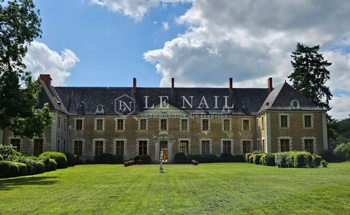 A Chateau From The Late 17th Century, Listed As A Historical Monument, Its Outbuildings And