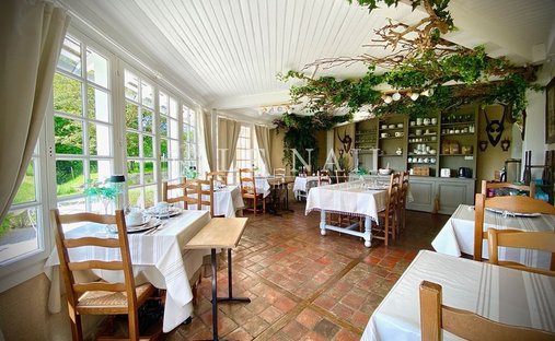 Chateau With Its Lodges For Sale On A Part Wooded 71 Acre Estate With Lake In South Touraine.