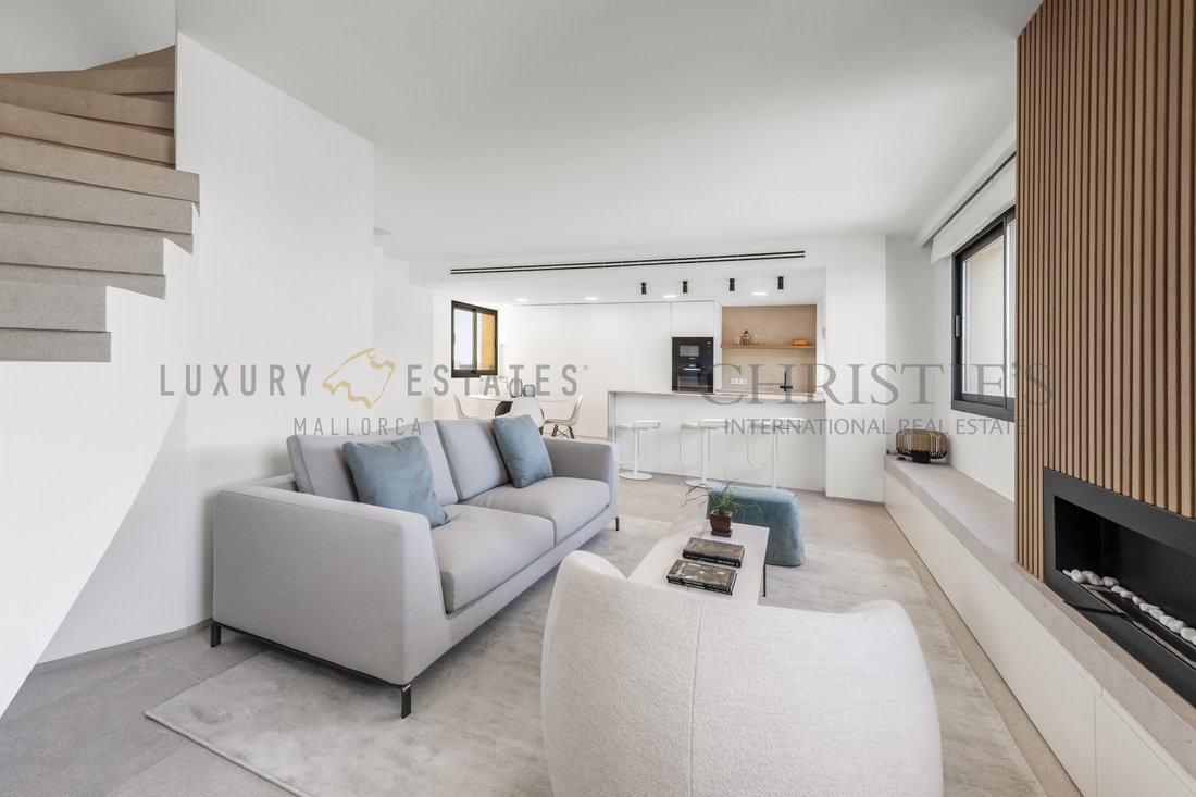 Renovated Duplex Penthouse With Sea Views Son In Palma, Balearic ...