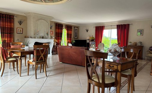 Beautiful 19th C. Chateau On The Banks Of The Loire River, 25 Minutes From Angers.