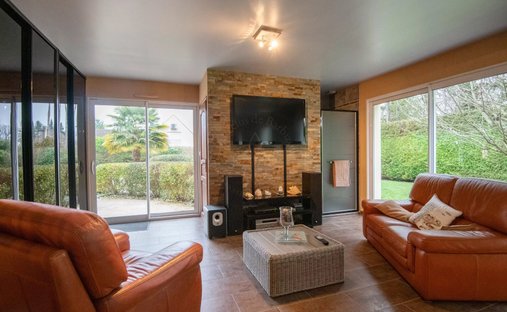 18th Century Castle And Its Walled Park