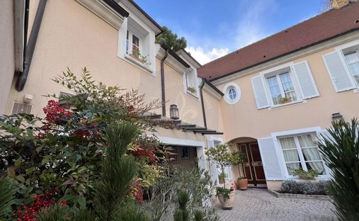 18th Century Castle And Its Walled Park