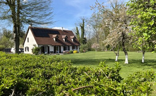 18th Century Castle And Its Walled Park