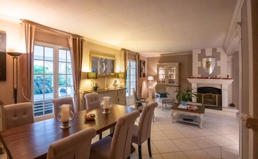 18th Century Castle And Its Walled Park