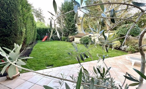 18th Century Castle And Its Walled Park