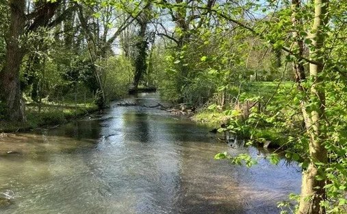 18th Century Castle And Its Walled Park