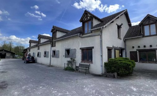 18th Century Castle And Its Walled Park