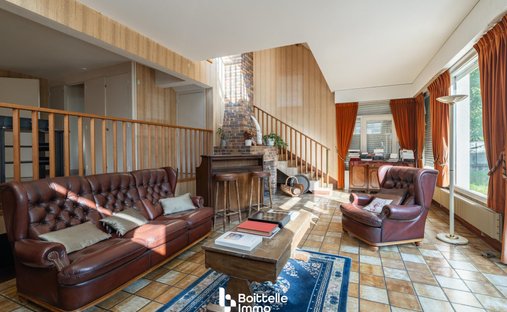 18th Century Castle And Its Walled Park