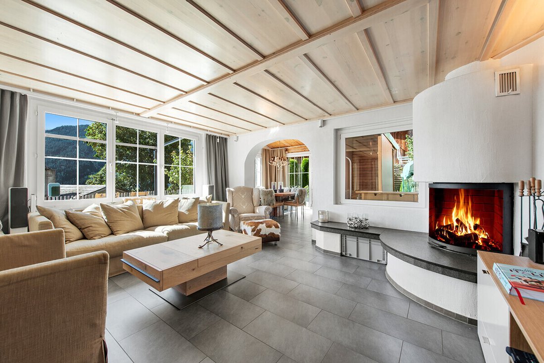 Muldain: Spacious Detached House With Garden And Views In A Quiet Setting