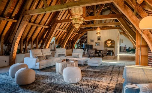 Perched In The Hills Of The Vire Valley, With 22 Hectares Of Land, A Listed Chateau From The