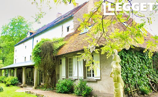 Spacious Property With Separate Guest Lodgings In Wooded Park Of 19 Acres, 15 Km From Blois.