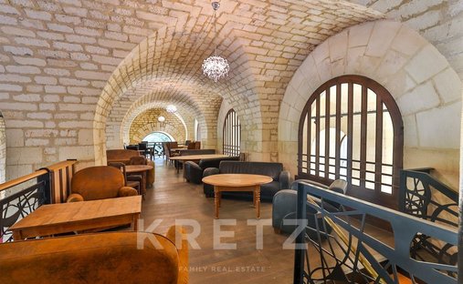 19th C. Chateau In Green Setting