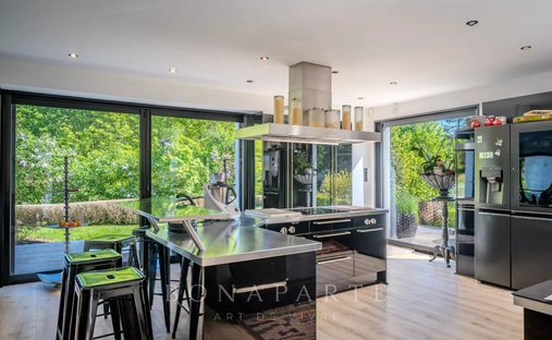 Perched In The Hills Of The Vire Valley, With 22 Hectares Of Land, A Listed Chateau From The