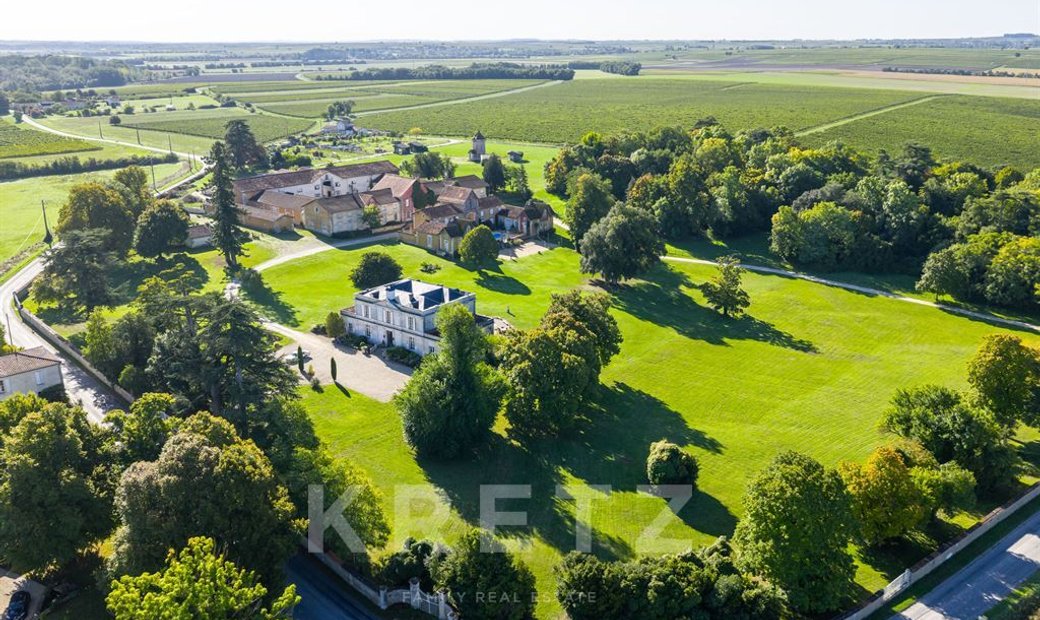 Exceptional Renovated 19th Century Château On 9 Hectares In The Heart Of Cognac