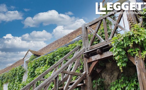 Spacious Property With Separate Guest Lodgings In Wooded Park Of 19 Acres, 15 Km From Blois.