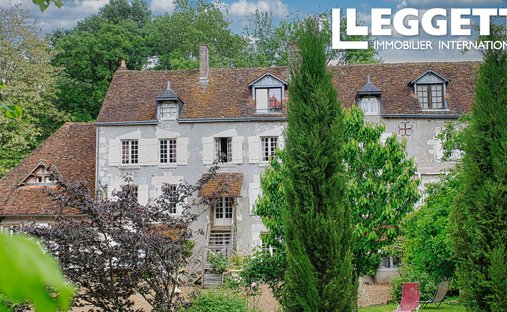 Spacious Property With Separate Guest Lodgings In Wooded Park Of 19 Acres, 15 Km From Blois.