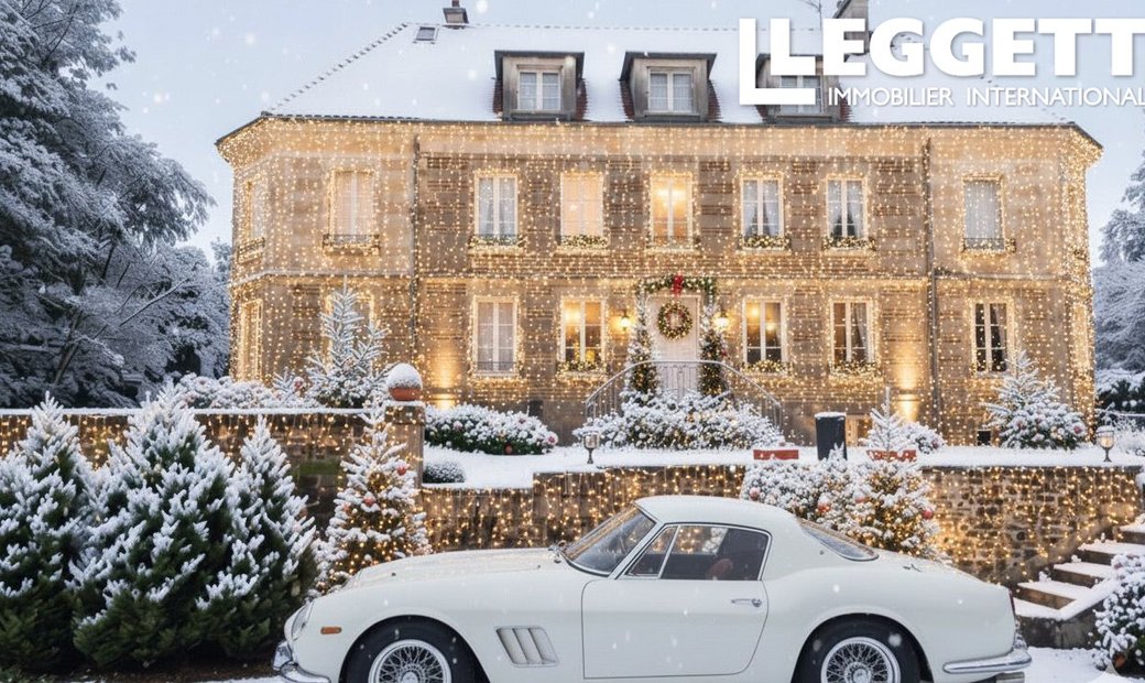 Leggett Immobilier Presents A Modern Château, Presently Used As A Large Family Residence.