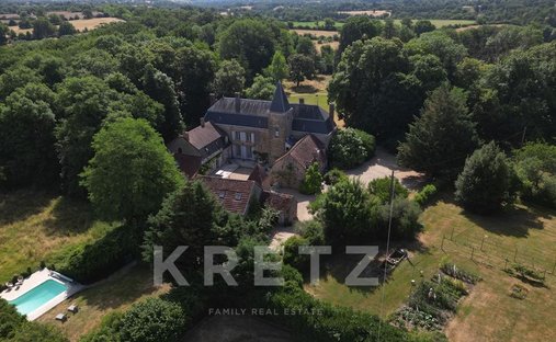 Castle for Sale in Cérilly, Auvergne-Rhône-Alpes, France