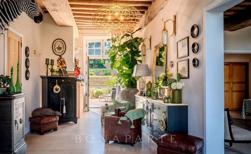 Perched In The Hills Of The Vire Valley, With 22 Hectares Of Land, A Listed Chateau From The