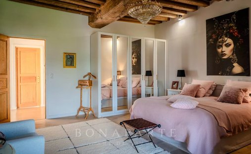 Perched In The Hills Of The Vire Valley, With 22 Hectares Of Land, A Listed Chateau From The