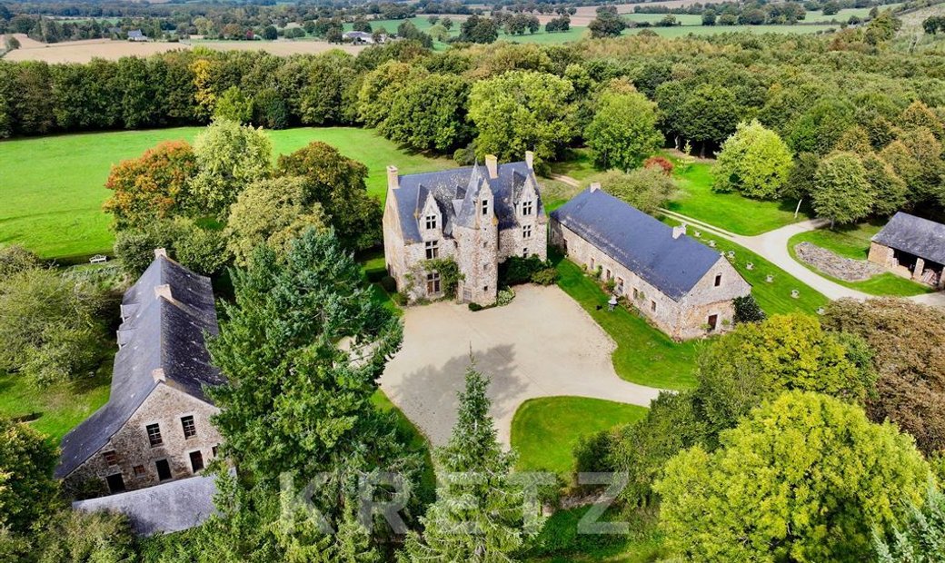 Castle for Sale in Évron, Pays de la Loire, France