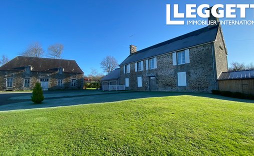 Perched In The Hills Of The Vire Valley, With 22 Hectares Of Land, A Listed Chateau From The