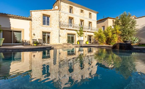 6 Room House With Terrace Near Beziers The House