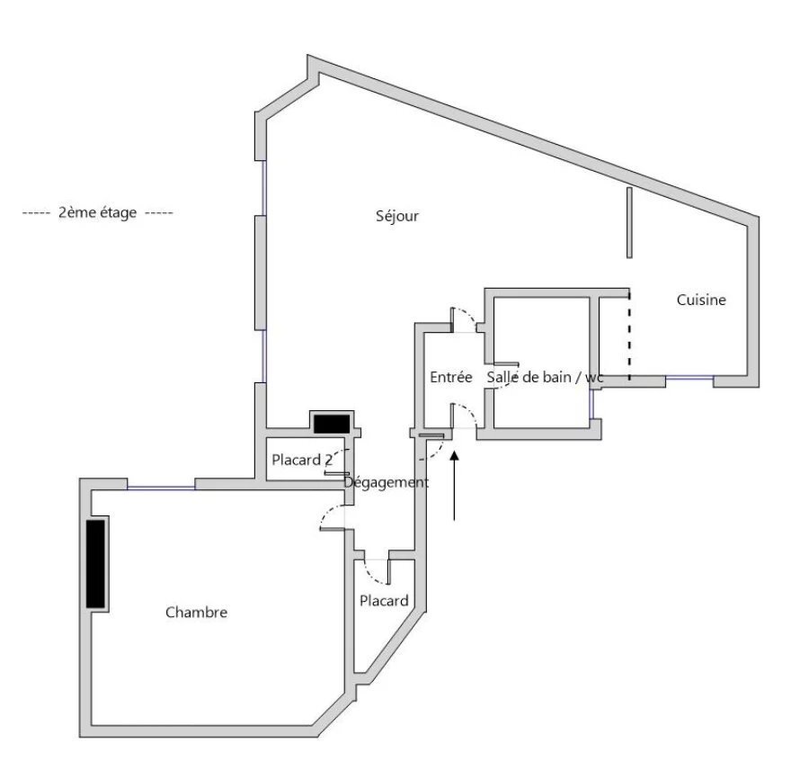 Apartment in Salpêtrière-Austerlitz, Paris 13e Arrondissement, Paris 2 - 16473483