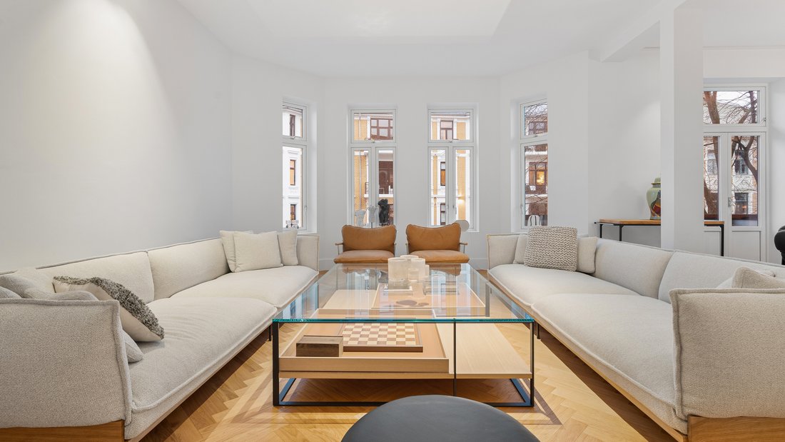 Image showcasing Exclusive Apartment In Oslo West End, In A Classic In Uranienborg, Oslo ...