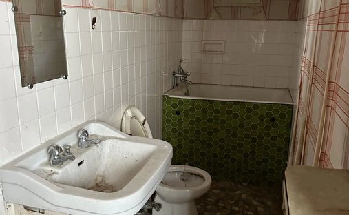 18th Century Castle And Its Walled Park