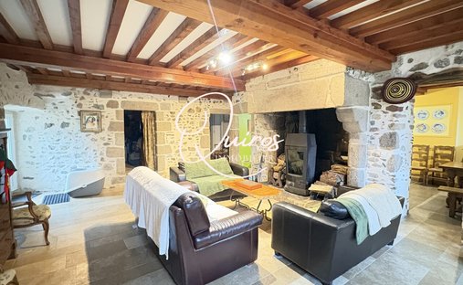 Perched In The Hills Of The Vire Valley, With 22 Hectares Of Land, A Listed Chateau From The