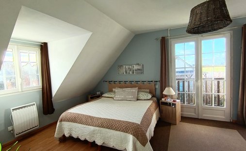 Perched In The Hills Of The Vire Valley, With 22 Hectares Of Land, A Listed Chateau From The