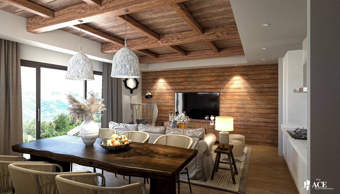 New 5.5 Room Chalet In Les Hauts De Saxon