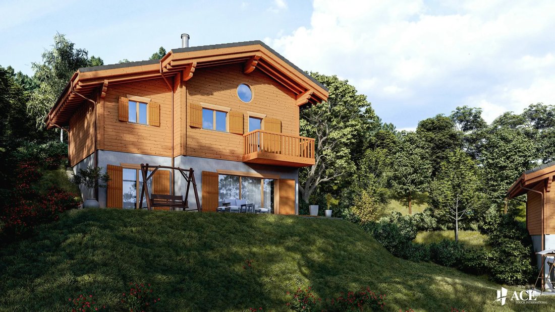 New 4.5 Room Chalet On The Hauts De Saxon