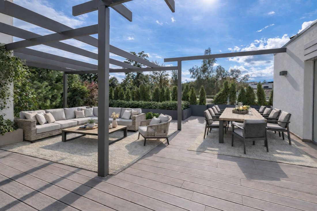 Exceptional Penthouse Duplex With 100 M² Terrace – Steps From The Lake