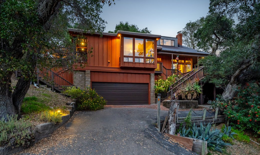 Rustic, Elegant See Canyon Estate In San Luis Obispo, California ...