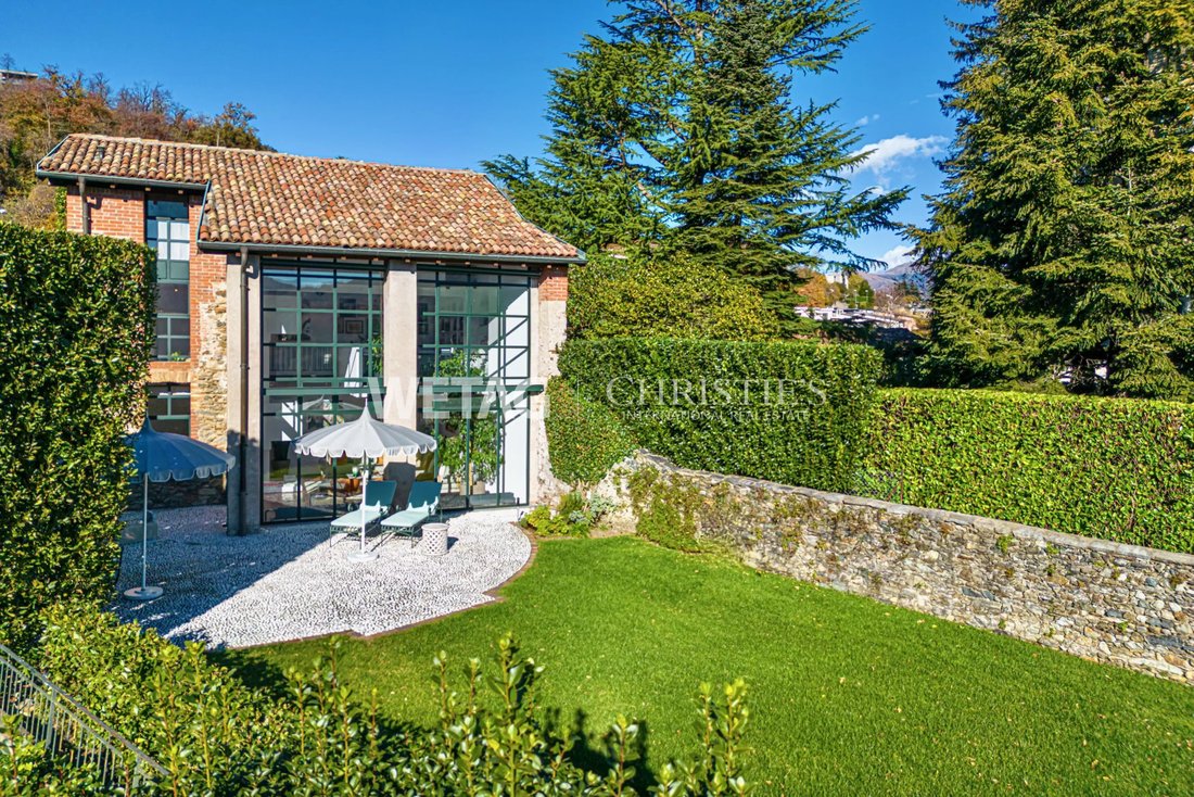 Experience Charm & Elegance With A Beautiful View Of Lake Muzzano, In A Primary Residence