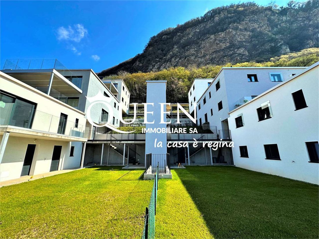 Mendrisio New And Modern 5.5 Room Apartment,Sqm. 155, With Terrace, In Nature