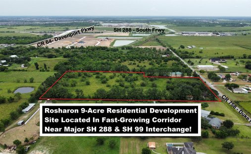 Terreno a Rosharon, Texas, Stati Uniti 1