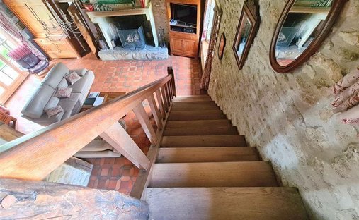 An Vast 18th Century Mansion And Its Neo Romanesque Indoor Chapel And Outbuildings In The