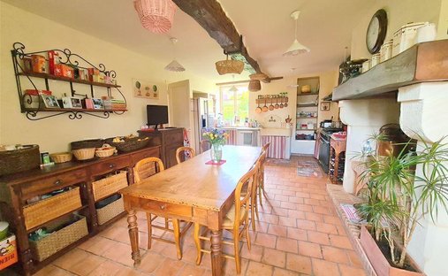 An Vast 18th Century Mansion And Its Neo Romanesque Indoor Chapel And Outbuildings In The